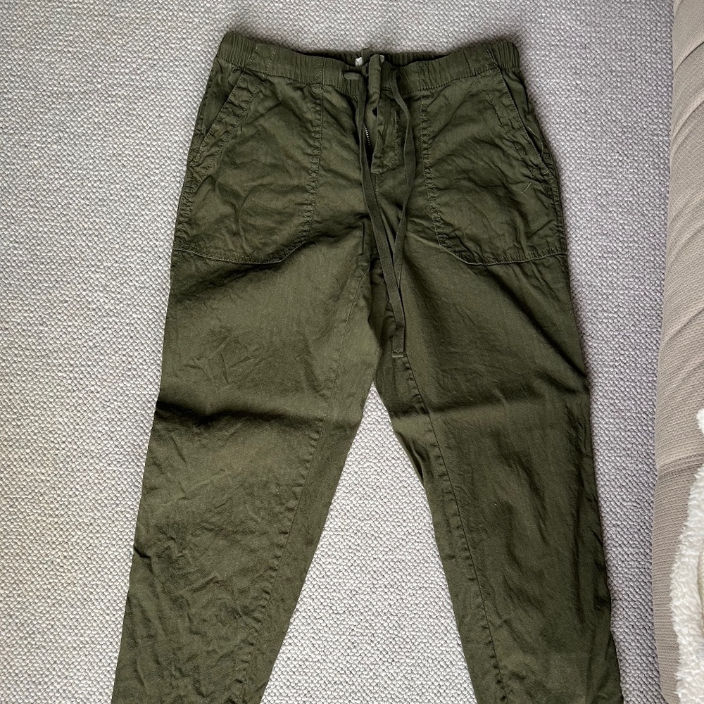 Lou and Grey Linen Paperbag Chino